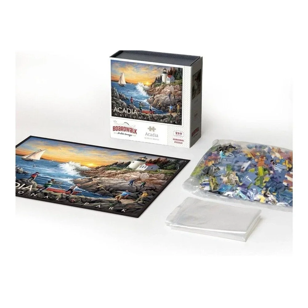 Acadia National Park 210 Piece Jigsaw Puzzle Boardwalk New